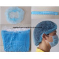 Hairnetcap elástico descartável do grampo da multidão para médico